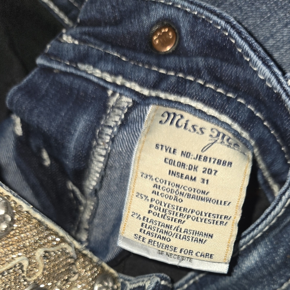 Miss Me Women's Jeans Sz 24 - Picture 9 of 9